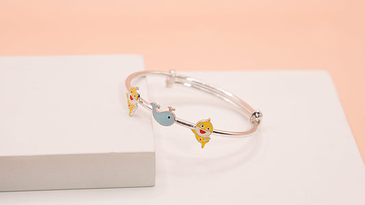 Dolphin Baby Bangle