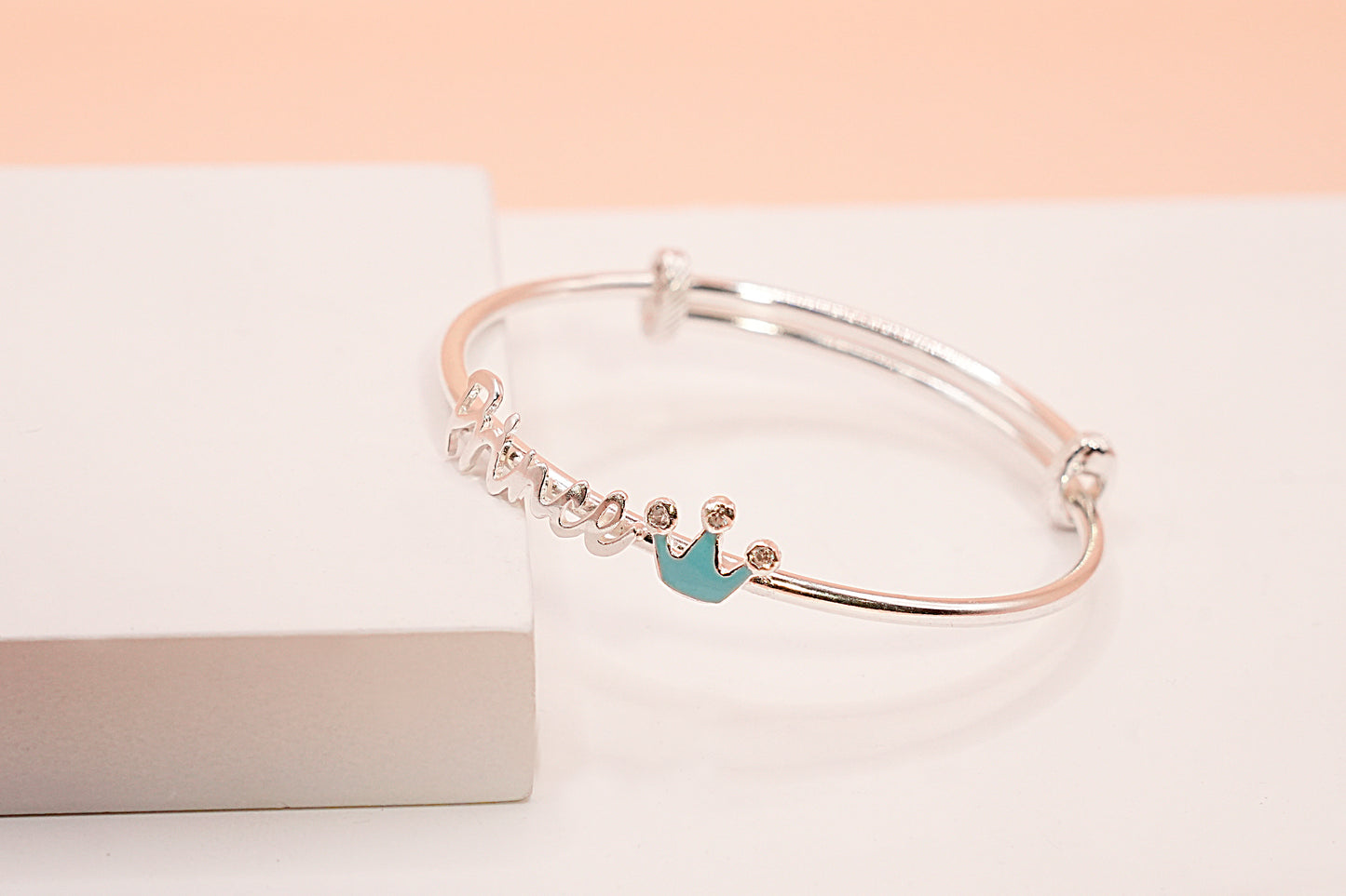 Prince Crown Baby Bangle