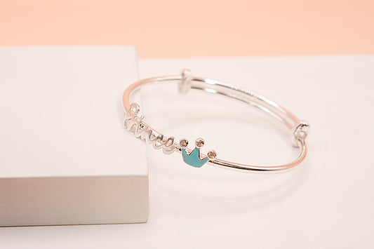 Prince Crown Baby Bangle