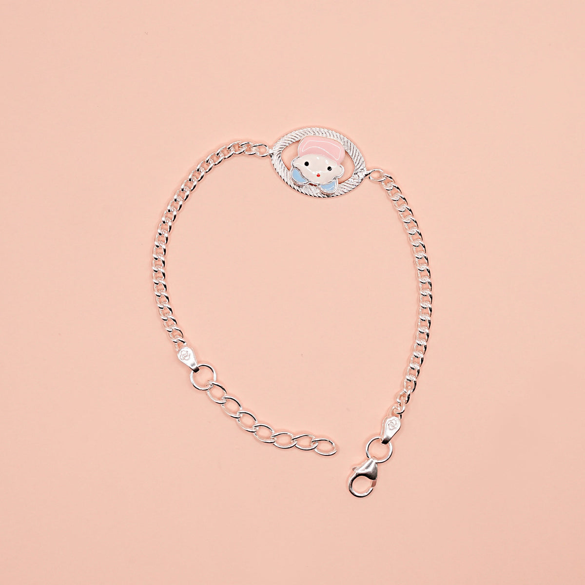 Sheep Silver Chain Bracelet