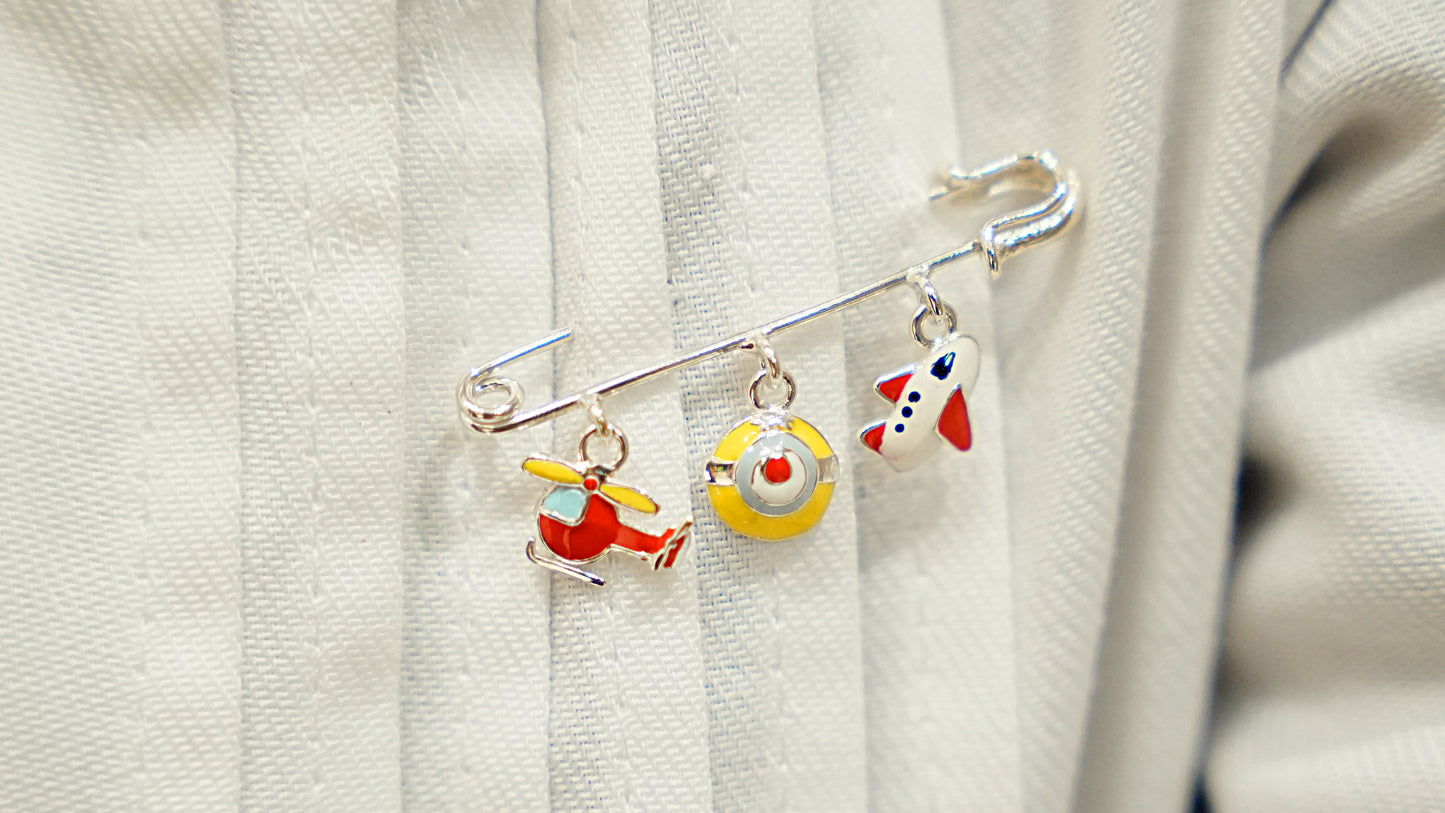 Sky Heroes Trio Lapel Pin