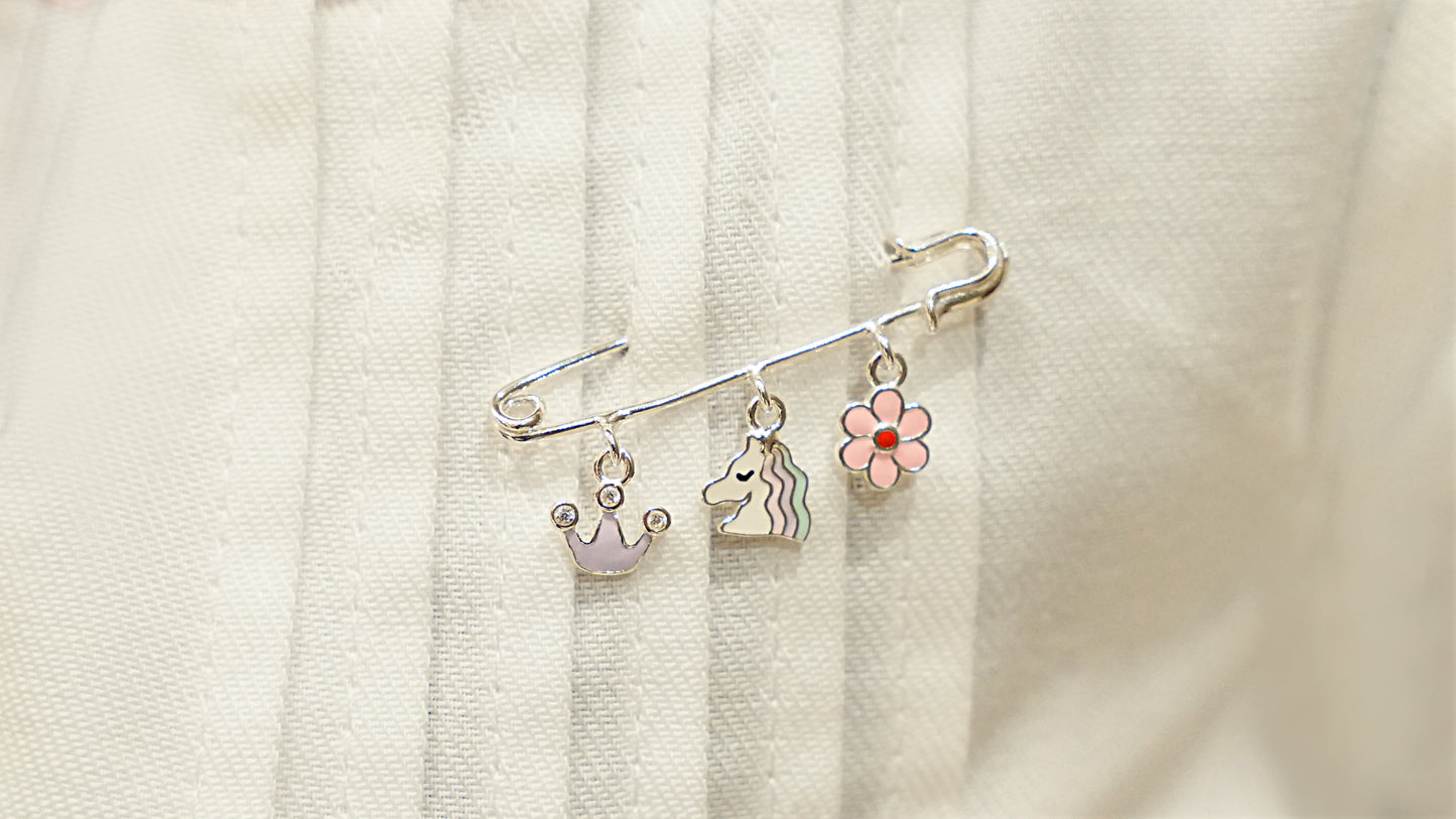 Crown of Magic Unicorn Lapin Pin
