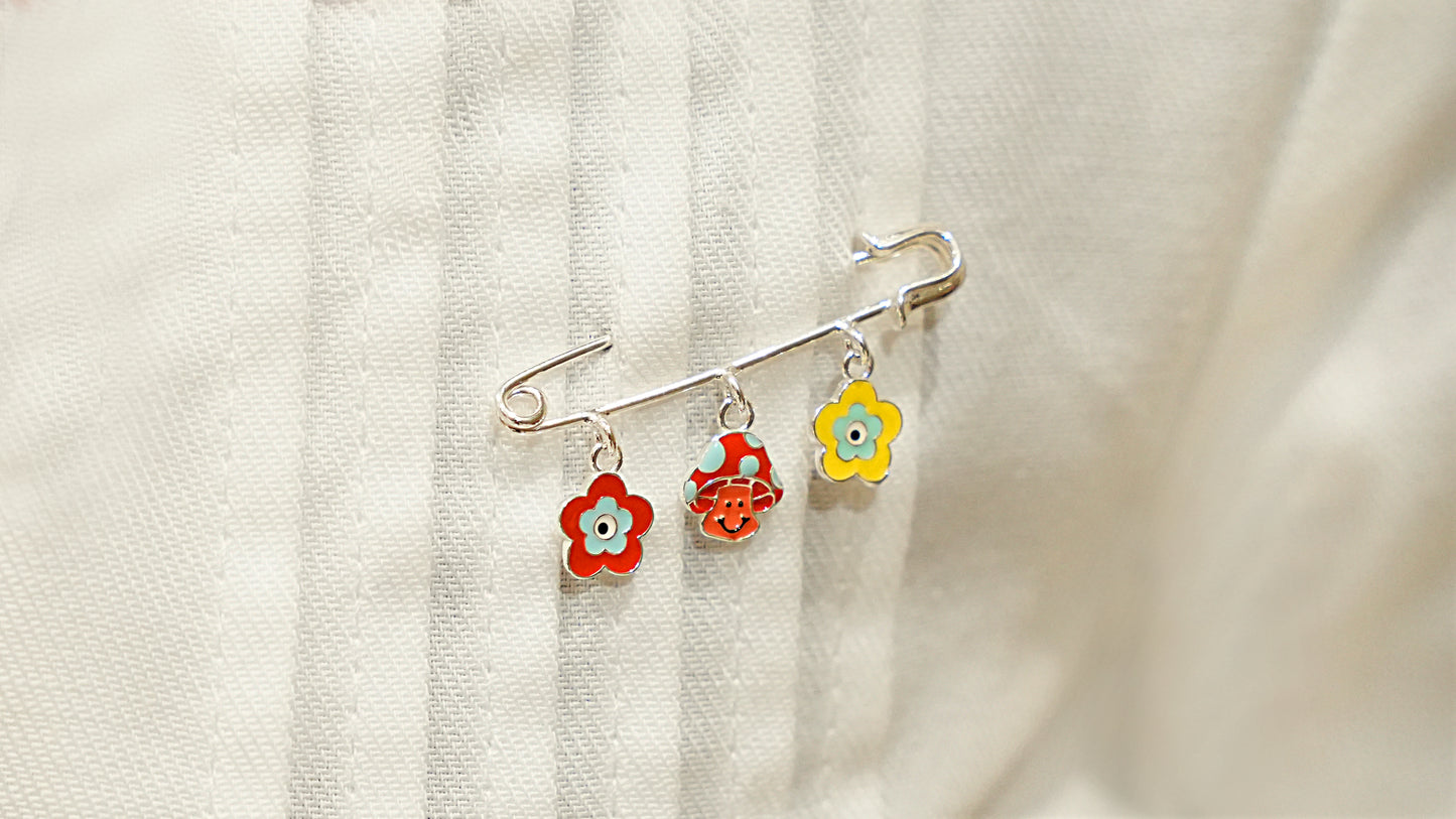 Blooming Trio Lapel Pin