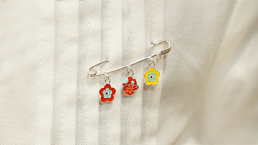 Blooming Trio Lapel Pin