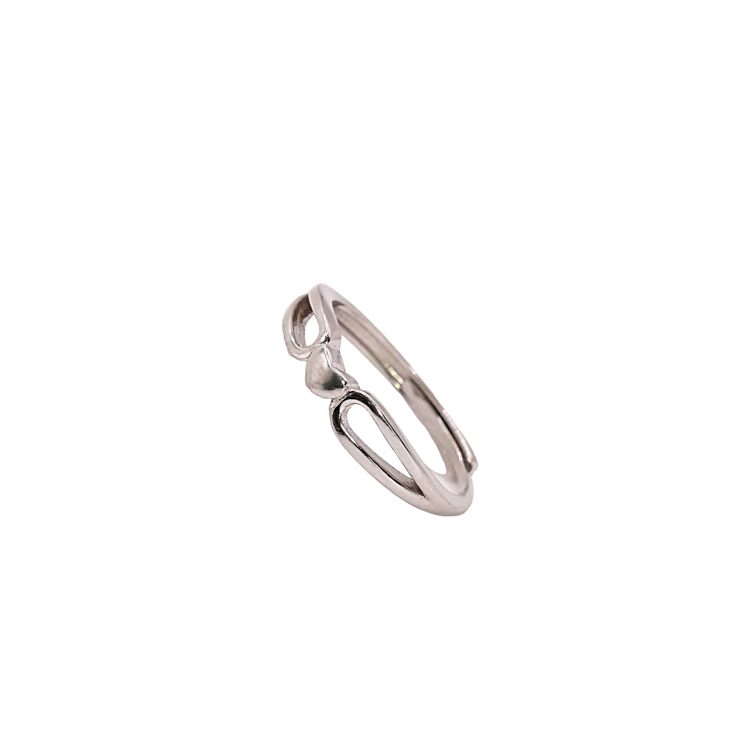 Silver Heart Ring