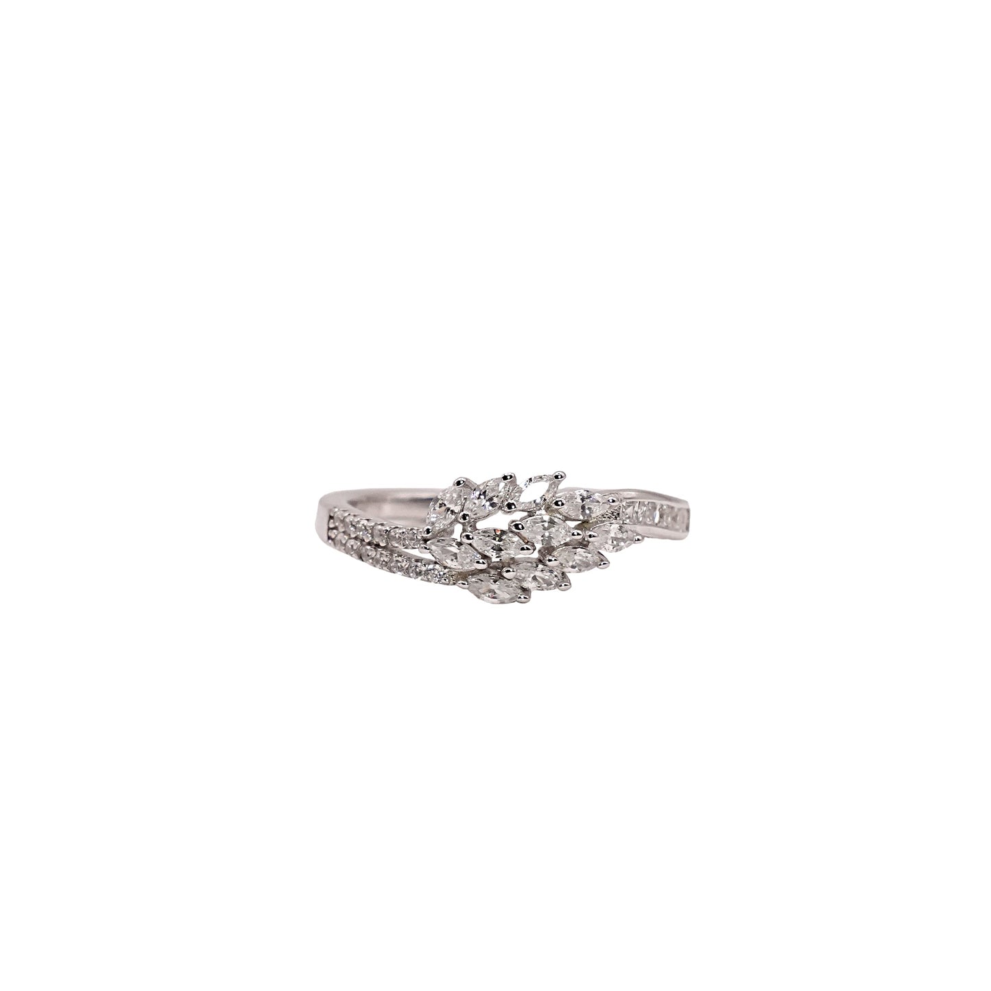 Marquise Leaf Ring
