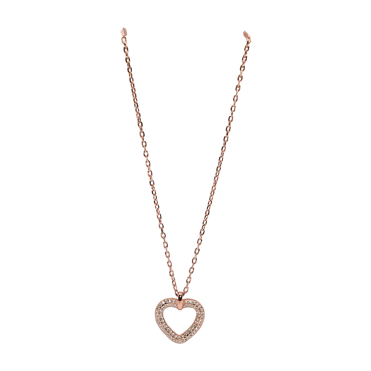 Hollow Heart Pendant