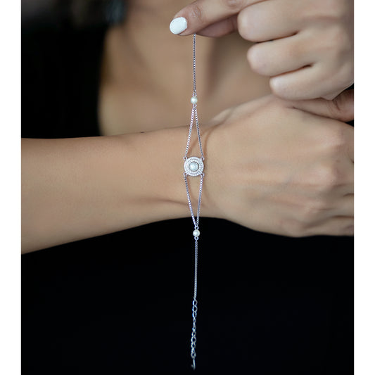 Pearl Orbit Bracelet