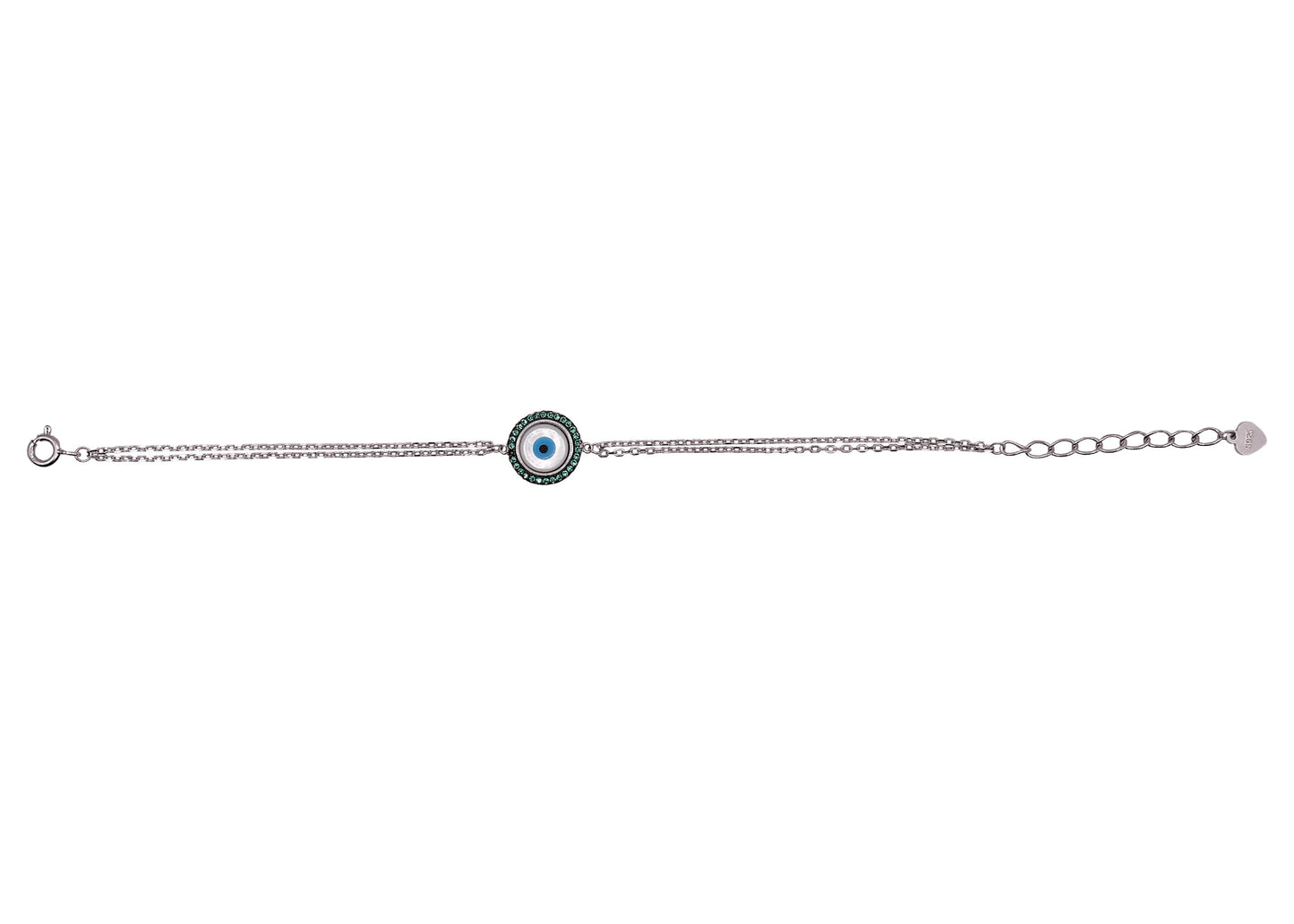 Circular Evil Eye Bracelet
