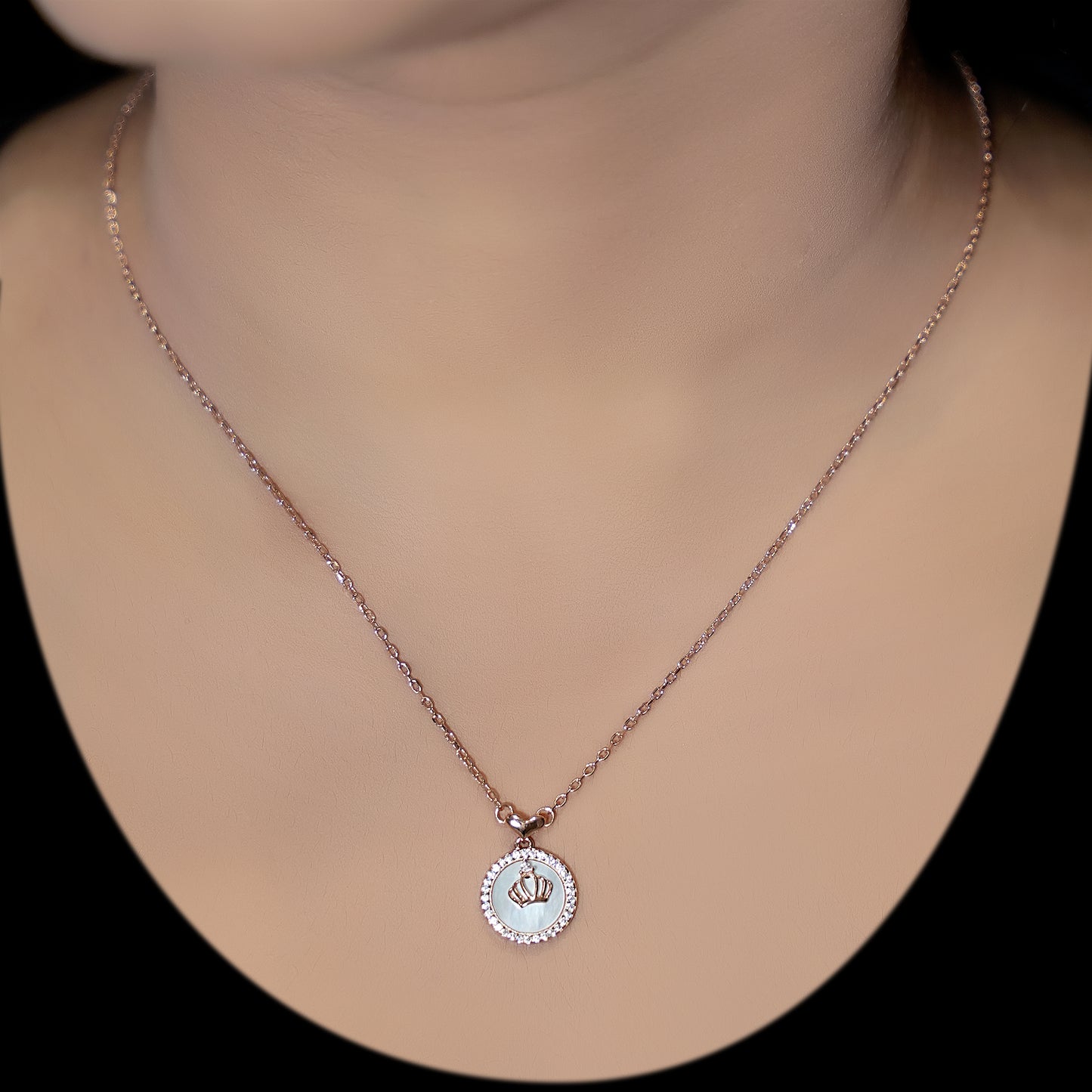 Celeste Crown Pendant