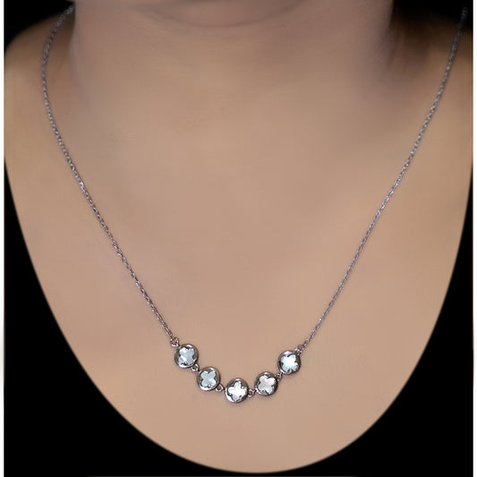 Tennis Vancleef Pendant Chain