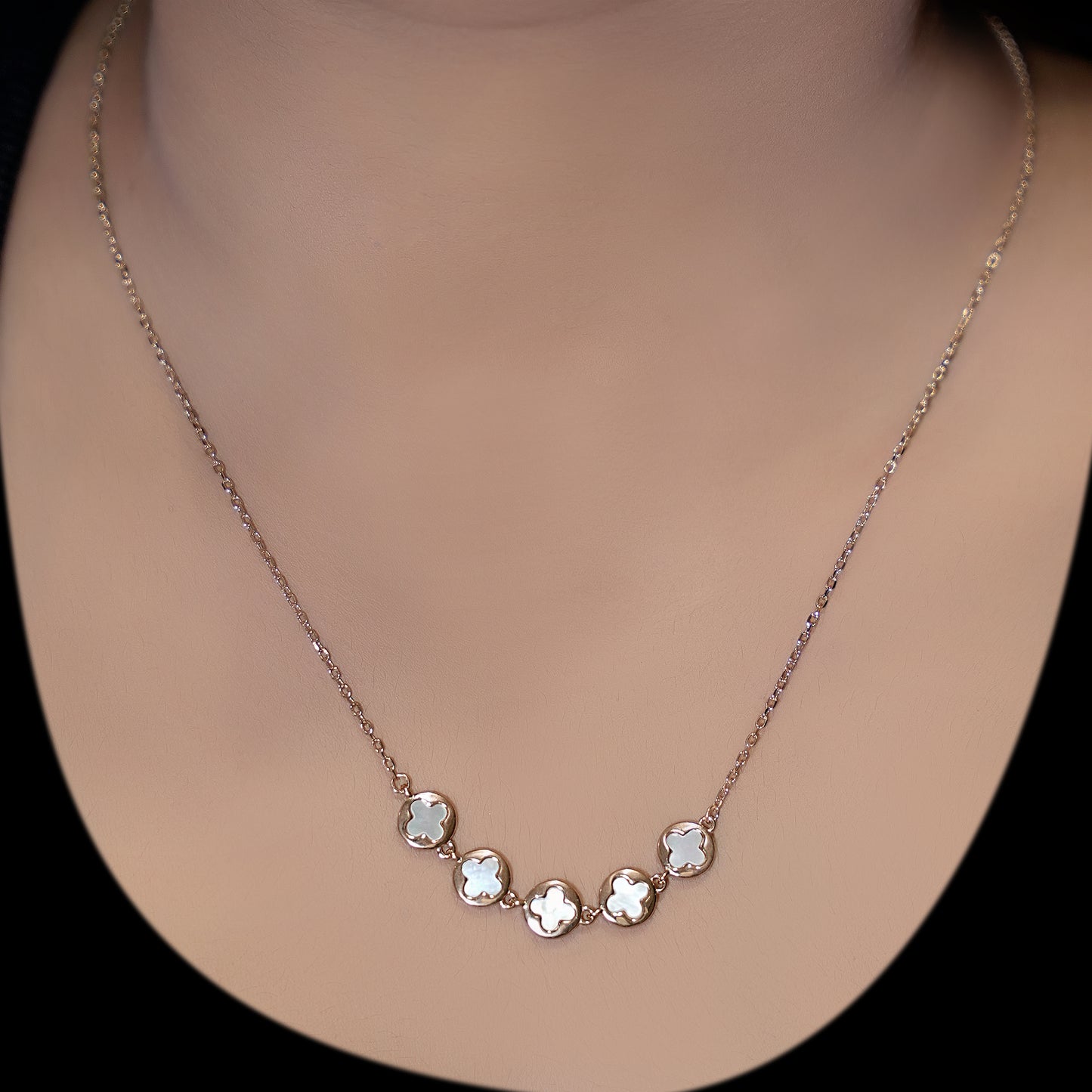 Tennis Vancleef Pendant Chain
