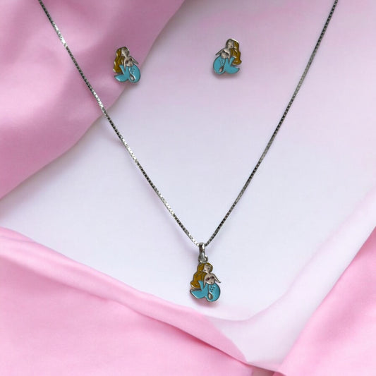 The Mermaid Pendant Set